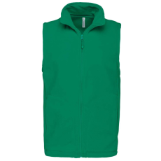 KARIBAN Férfi LUCA polár mellény, Kariban KA913, Kelly Green-2XL