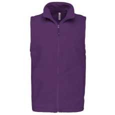 KARIBAN Férfi LUCA polár mellény, Kariban KA913, Purple-S