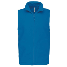 KARIBAN Férfi LUCA polár mellény, Kariban KA913, Tropical Blue-M