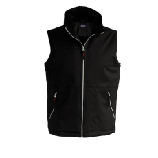 KARIBAN Férfi mellény pvc bevonattal, Kariban KA659, Black-3XL
