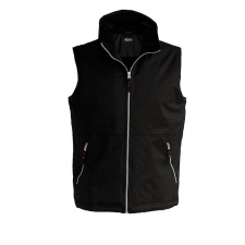KARIBAN Férfi mellény pvc bevonattal, Kariban KA659, Black-XL férfi mellény