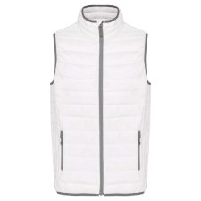 KARIBAN Férfi mellény ultrakönnyű, Kariban KA6113, White-S férfi mellény