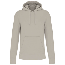 KARIBAN Férfi organikus kapucnis pulóver, Kariban KA4027, Clay-4XL férfi pulóver, kardigán