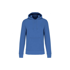 KARIBAN Férfi organikus kapucnis pulóver, Kariban KA4027, Light Royal Blue-4XL