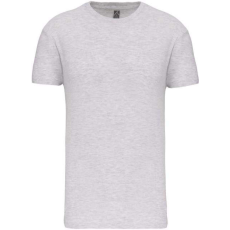 KARIBAN Férfi organikus rövid ujjú póló, Kariban KA3025IC, Ash Heather-S
