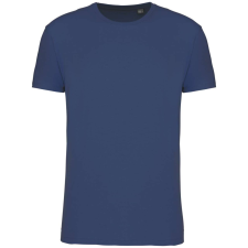 KARIBAN Férfi organikus rövid ujjú póló, Kariban KA3025IC, Deep Blue-XL férfi póló