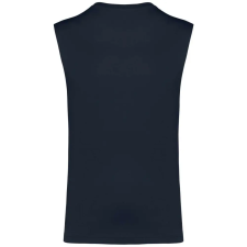 KARIBAN Férfi organikus széles vállú ujjatlan póló, Kariban KA3022IC, Navy-2XL férfi póló