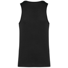 KARIBAN Férfi organikus ujjatlan póló, Kariban KA3023IC, Black-3XL