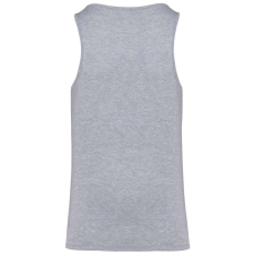 KARIBAN Férfi organikus ujjatlan póló, Kariban KA3023IC, Oxford Grey-2XL