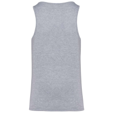 KARIBAN Férfi organikus ujjatlan póló, Kariban KA3023IC, Oxford Grey-L férfi póló