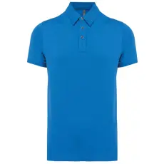 KARIBAN Férfi Rövid Ujjú Jersey Galléros Póló