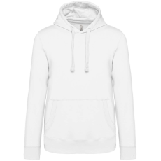 KARIBAN Férfi vastag kapucnis pulóver, Kariban KA489, White-L