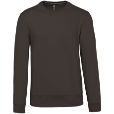 KARIBAN Férfi vastag környakas pulóver, Kariban KA488, Dark Grey-L