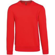 KARIBAN Férfi vastag környakas pulóver, Kariban KA488, Red-XS