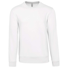KARIBAN Férfi vastag környakas pulóver, Kariban KA488, White-2XL