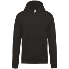 KARIBAN Gyermek kapucnis pulóver, Kariban KA477, Black-6/8 gyerek pulóver, kardigán