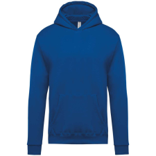 KARIBAN Gyermek kapucnis pulóver, Kariban KA477, Light Royal Blue-8/10 gyerek pulóver, kardigán