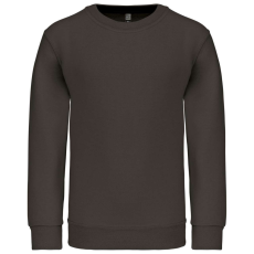 KARIBAN Gyermek környakas pulóver, Kariban KA475, Dark Grey-6/8