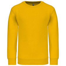 KARIBAN Gyermek környakas pulóver, Kariban KA475, Yellow-6/8 gyerek pulóver, kardigán