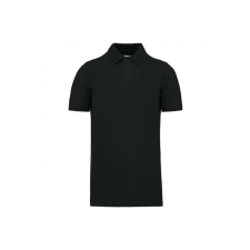 KARIBAN KA2025 MEN&- 039;S ORGANIC 180 PIQUÉ POLO SHIRT L férfi póló