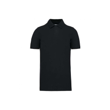 KARIBAN KA2025 MEN&- 039;S ORGANIC 180 PIQUÉ POLO SHIRT M férfi póló