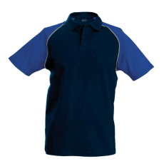 KARIBAN KA226 BASEBALL - SHORT-SLEEVED POLO SHIRT L