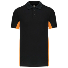 KARIBAN KA232 FLAG - SHORT-SLEEVED TWO-TONE POLO SHIRT S munkaruha
