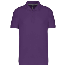 KARIBAN KA241 MEN&#039;S SHORT SLEEVE PIQUÉ POLO SHIRT L munkaruha
