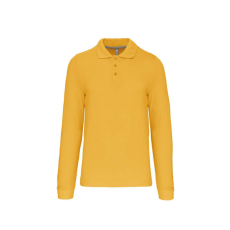 KARIBAN KA243 MEN'S LONG-SLEEVED POLO SHIRT L