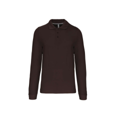 KARIBAN KA243 MEN'S LONG-SLEEVED POLO SHIRT L