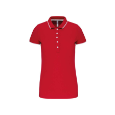 KARIBAN KA252 LADIES' SHORT-SLEEVED PIQUÉ KNIT POLO SHIRT M munkaruha