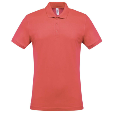 KARIBAN KA254 MEN&- 039;S SHORT-SLEEVED PIQUÉ POLO SHIRT 4XL férfi póló