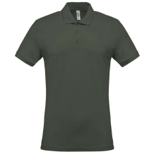 KARIBAN KA254 MEN&- 039;S SHORT-SLEEVED PIQUÉ POLO SHIRT L férfi póló