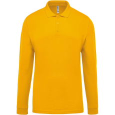 KARIBAN KA256 MEN'S LONG-SLEEVED PIQUÉ POLO SHIRT 2XL