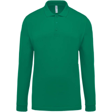 KARIBAN KA256 MEN'S LONG-SLEEVED PIQUÉ POLO SHIRT 2XL