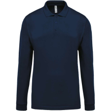 KARIBAN KA256 MEN&#039;S LONG-SLEEVED PIQUÉ POLO SHIRT M munkaruha