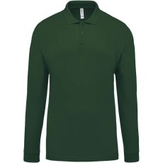 KARIBAN KA256 MEN'S LONG-SLEEVED PIQUÉ POLO SHIRT XL
