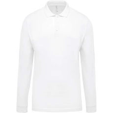 KARIBAN KA256 MEN'S LONG-SLEEVED PIQUÉ POLO SHIRT XL