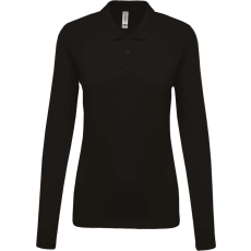 KARIBAN KA257 LADIES’ LONG-SLEEVED PIQUÉ POLO SHIRT L