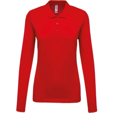 KARIBAN KA257 LADIES’ LONG-SLEEVED PIQUÉ POLO SHIRT M