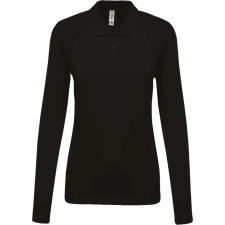 KARIBAN KA257 LADIES’ LONG-SLEEVED PIQUÉ POLO SHIRT M munkaruha