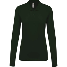 KARIBAN KA257 LADIES’ LONG-SLEEVED PIQUÉ POLO SHIRT XL munkaruha