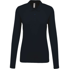 KARIBAN KA257 LADIES’ LONG-SLEEVED PIQUÉ POLO SHIRT XS munkaruha