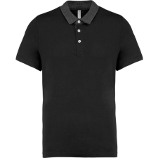 KARIBAN KA260 MEN&#039;S TWO-TONE JERSEY POLO SHIRT 2XL munkaruha