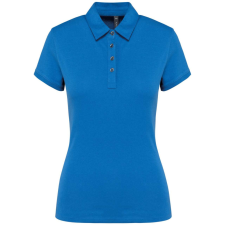KARIBAN KA263 LADIES&#039; SHORT SLEEVED JERSEY POLO SHIRT XS munkaruha