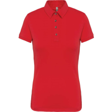 KARIBAN KA263 LADIES' SHORT SLEEVED JERSEY POLO SHIRT XS