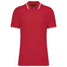 KARIBAN KA272 MEN'S SHORT-SLEEVED POLOSHIRT WITH CONTRASTING PIPING 3XL munkaruha