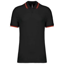 KARIBAN KA272 MEN'S SHORT-SLEEVED POLOSHIRT WITH CONTRASTING PIPING L munkaruha