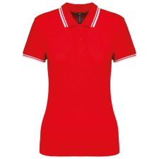 KARIBAN KA273 LADIE'S SHORT-SLEEVED POLOSHIRT WITH CONTRASTING PIPING M munkaruha