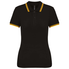 KARIBAN KA273 LADIE'S SHORT-SLEEVED POLOSHIRT WITH CONTRASTING PIPING XS munkaruha